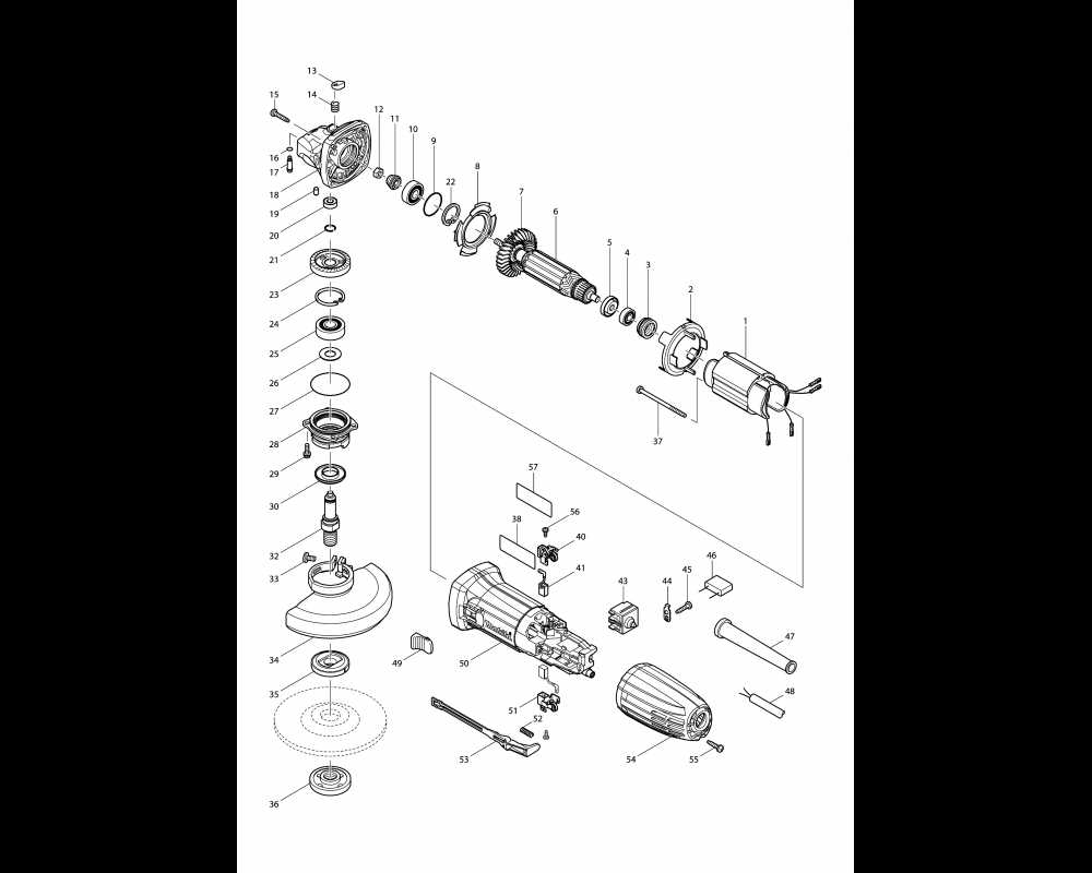 How to Read a Makita Parts Diagram