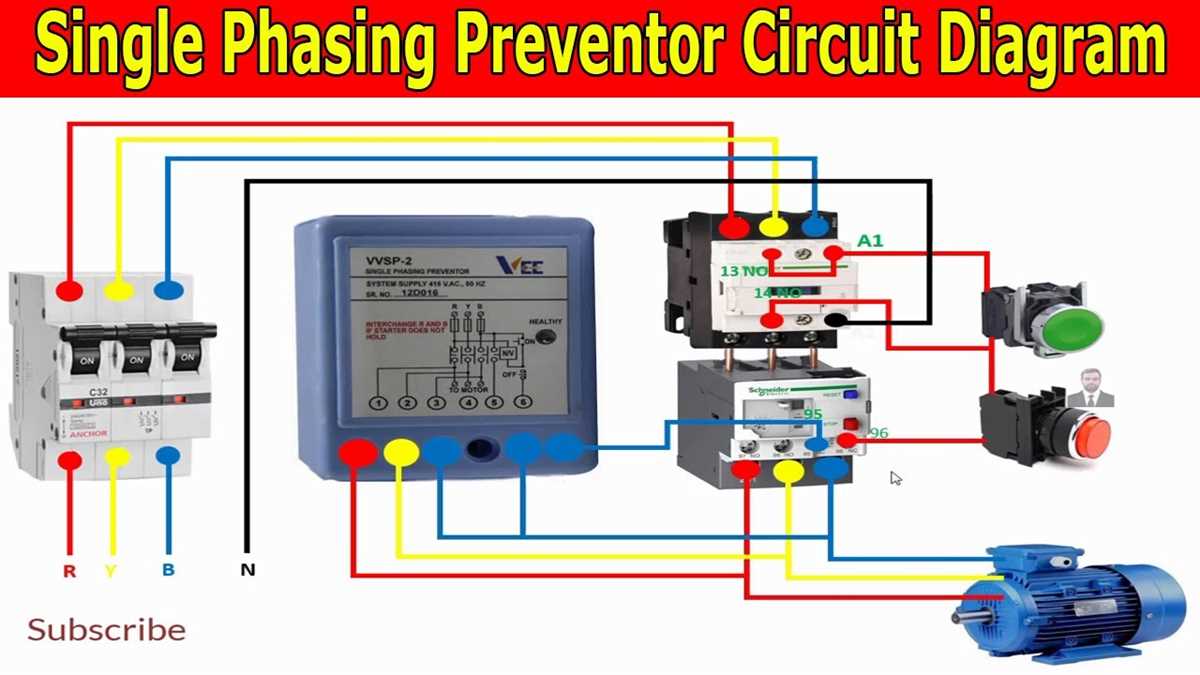 Single phase soft starter circuit diagram