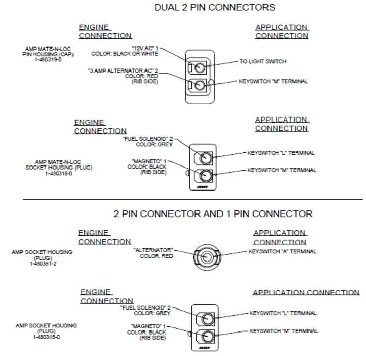 6 prong lawn mower ignition switch wiring diagram