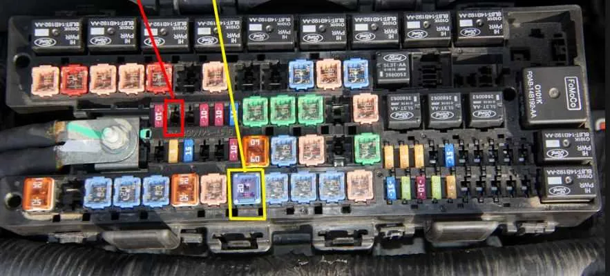 2013 ford f150 fuse box diagram