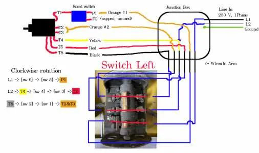 230 volt single phase wiring diagram
