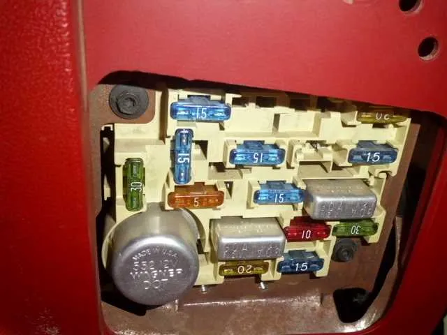 1995 ford f150 fuse box diagram
