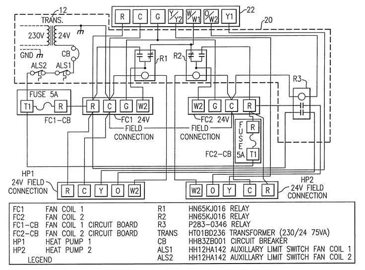 heat pump wiring diagram goodman