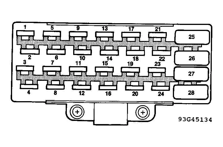 2000 jeep cherokee fuse box diagram