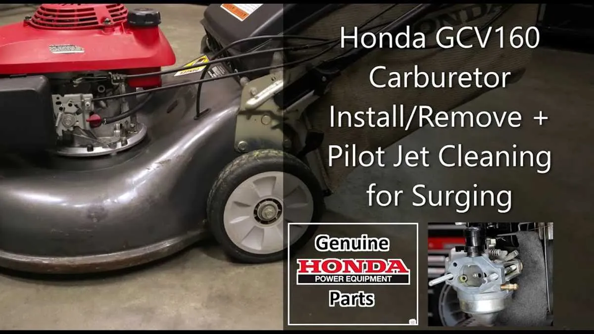 honda gcv160 carburetor diagram
