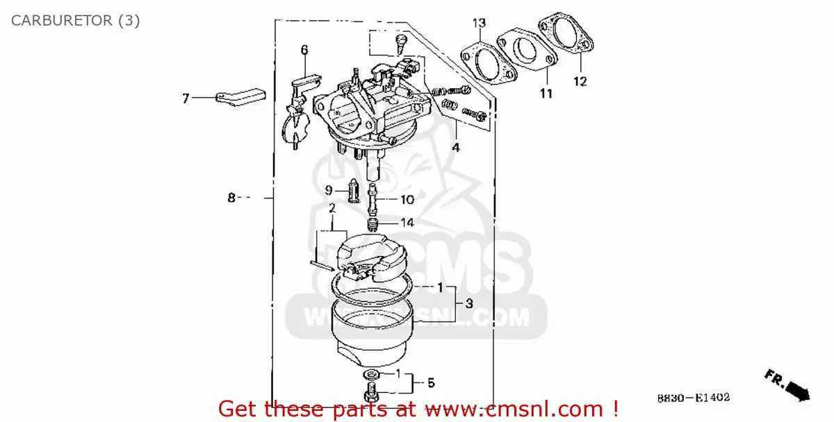 honda hrx217 carburetor diagram