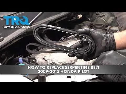 honda pilot belt diagram