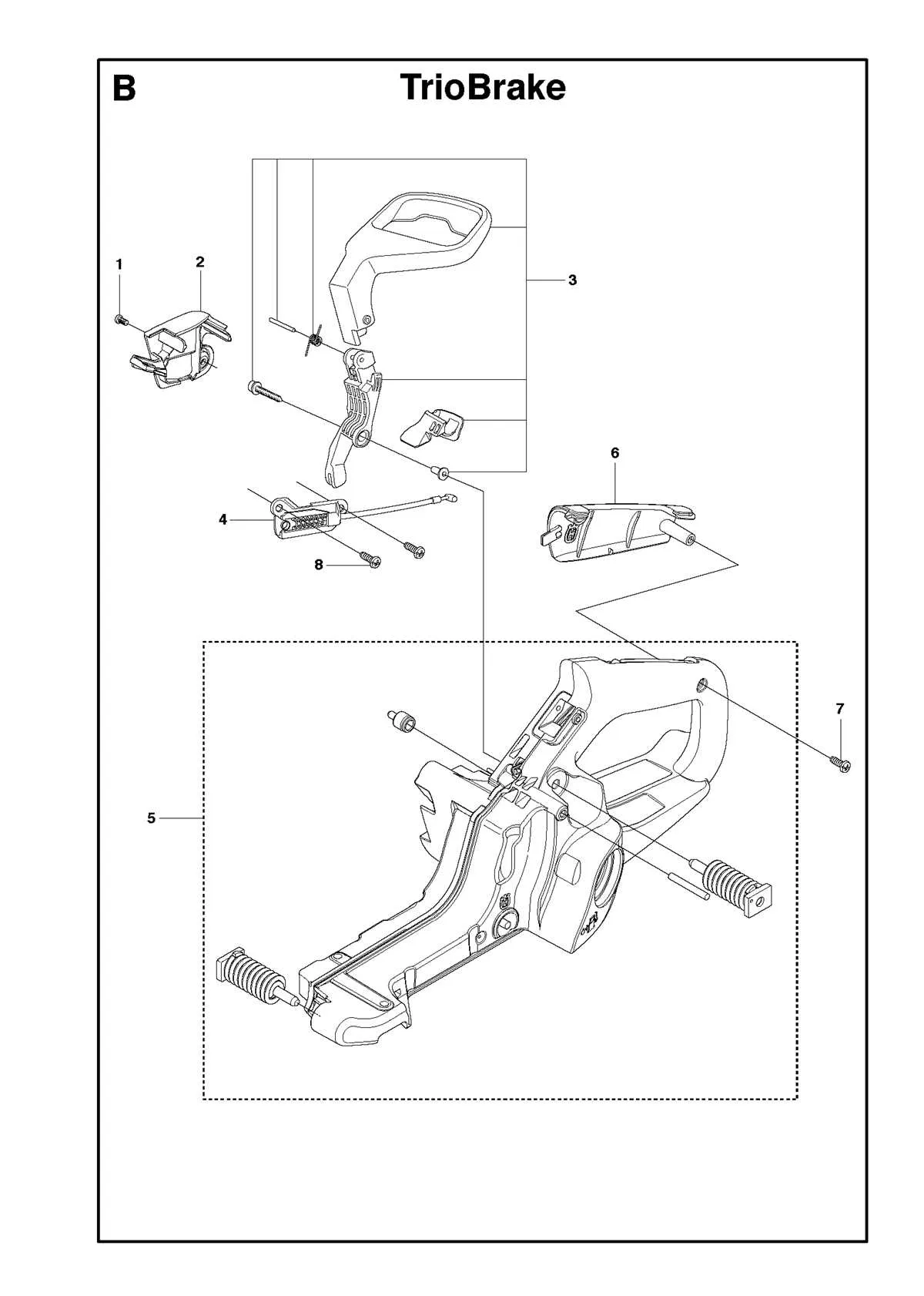 husqvarna 440 chainsaw parts diagram