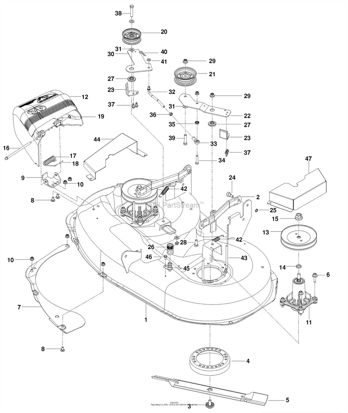 Locating the Drive Belt Diagram for Husqvarna RZ4216