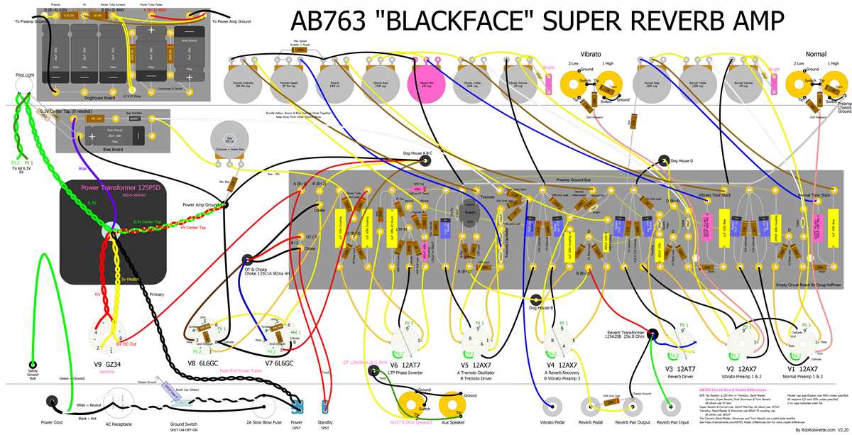 Deluxe reverb ab763 schematic