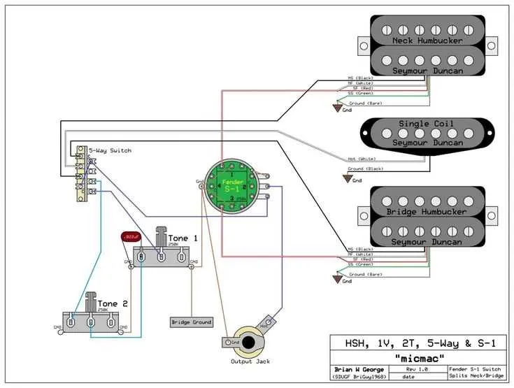 ibanez wiring diagram 5 way switch
