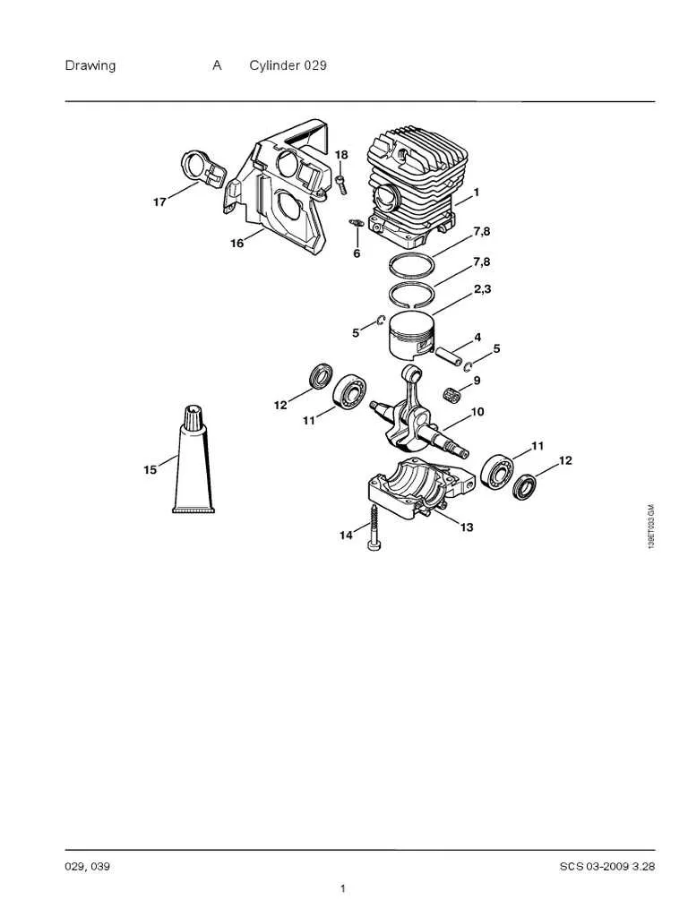 stihl ms290 parts diagram