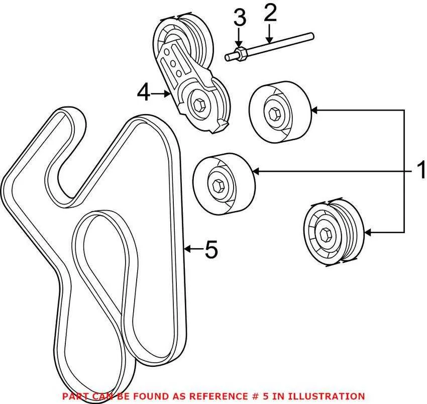 belt diagram for 5.7 hemi