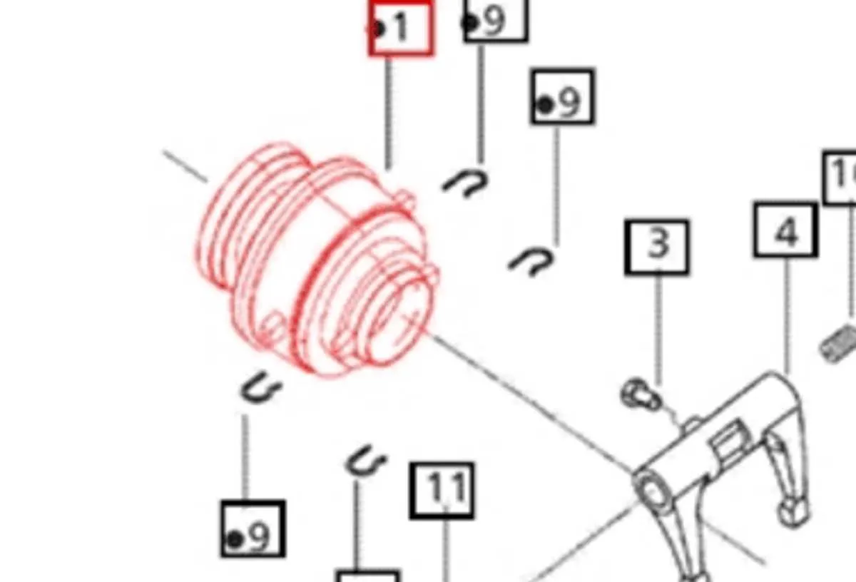 throw out bearing diagram