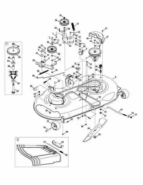 craftsman lt1000 parts diagram