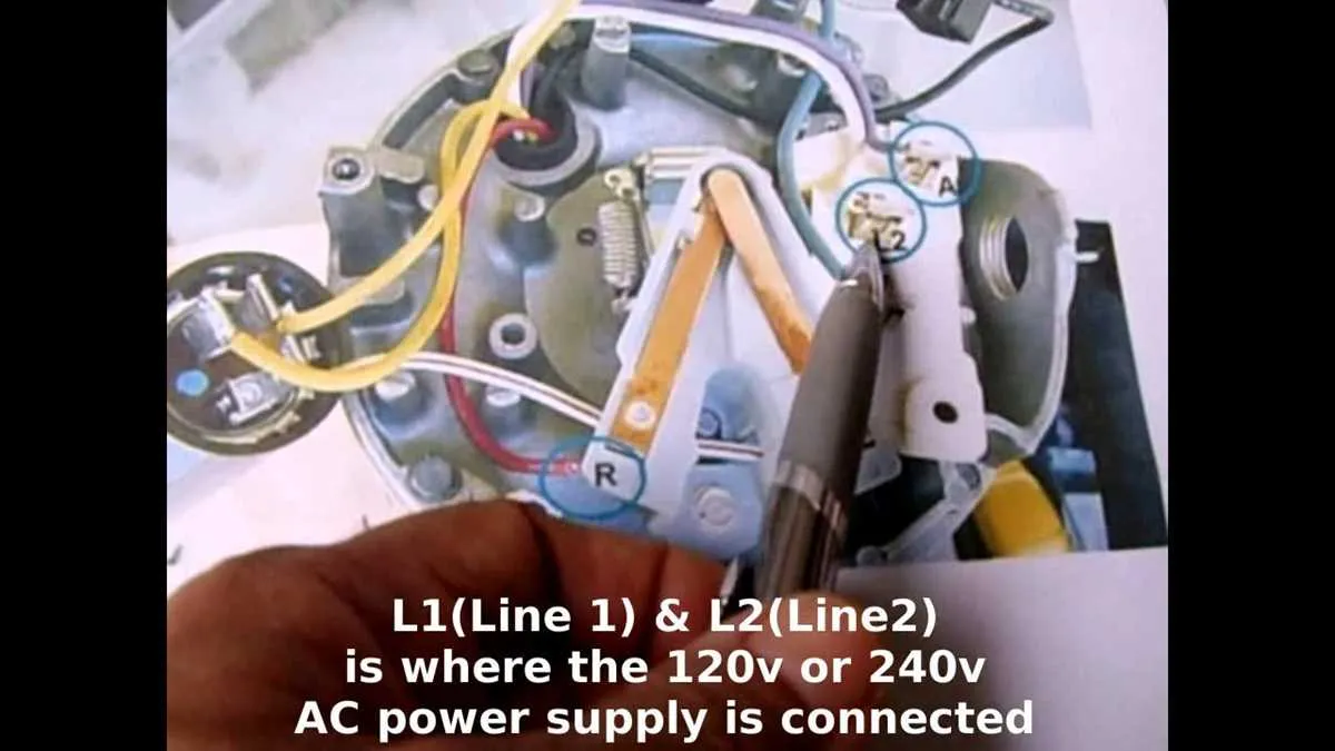 kickstart capacitor on pool pump wiring diagram