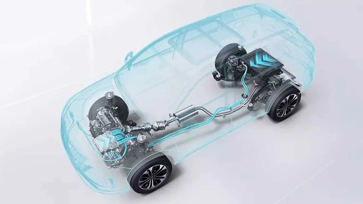 diagram of underside of car