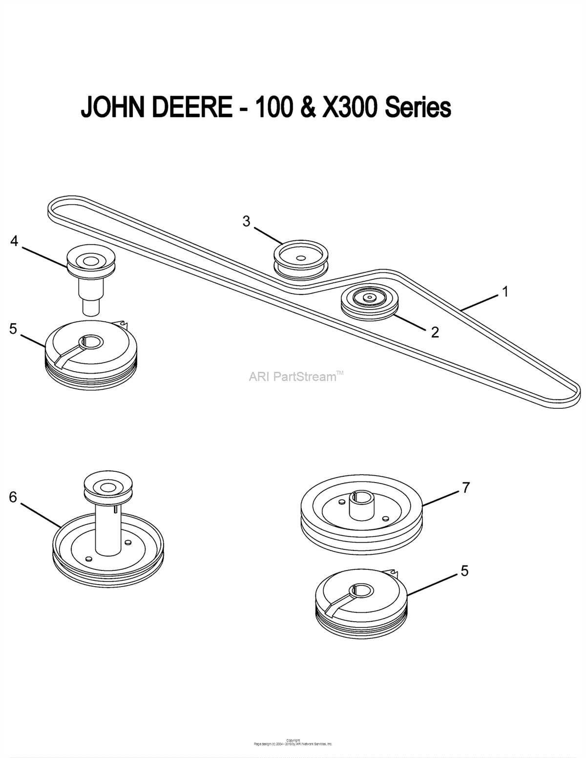 John deere 300 loader parts diagram