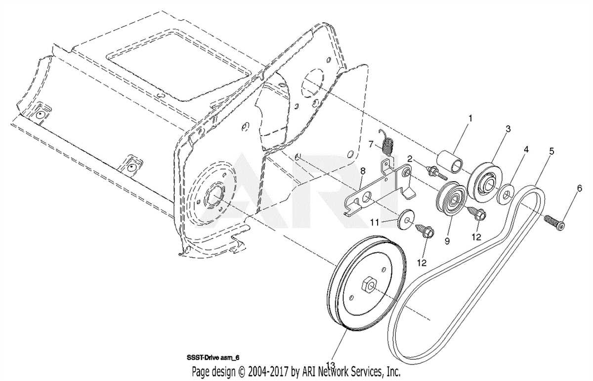 John deere 44 inch snowblower parts diagram