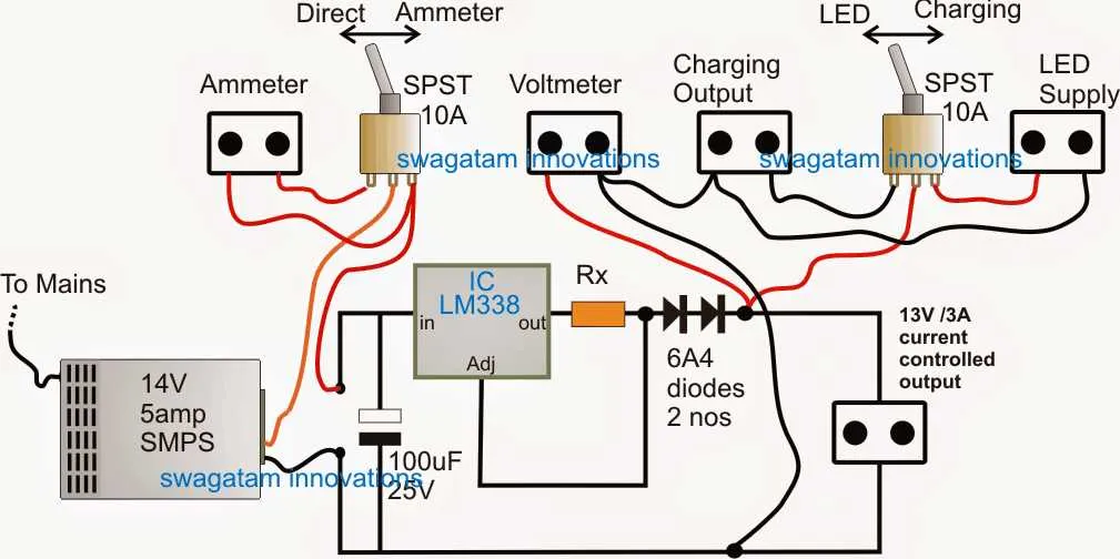 12v led lights wiring diagram