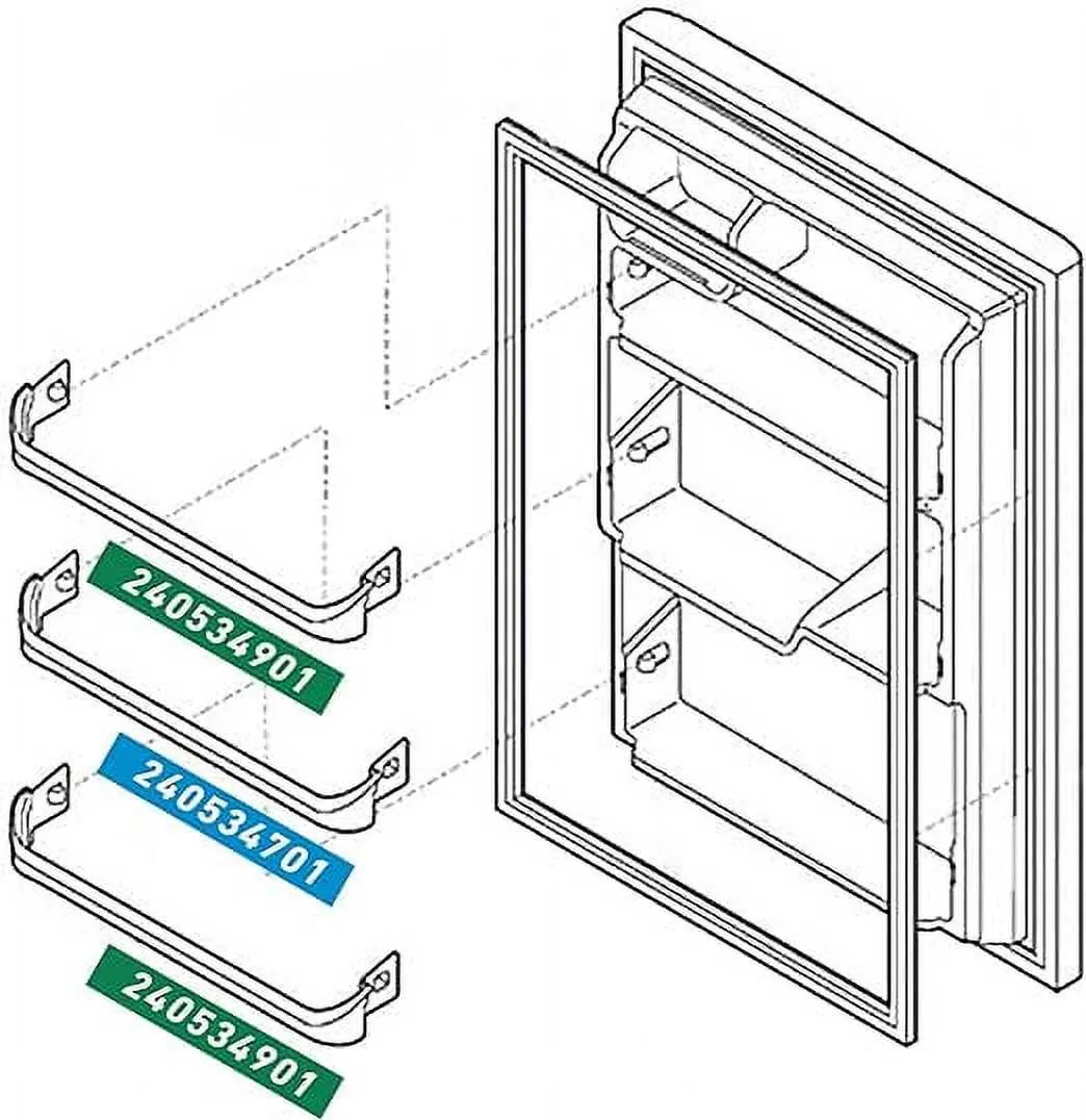 frigidaire refrigerator parts diagram