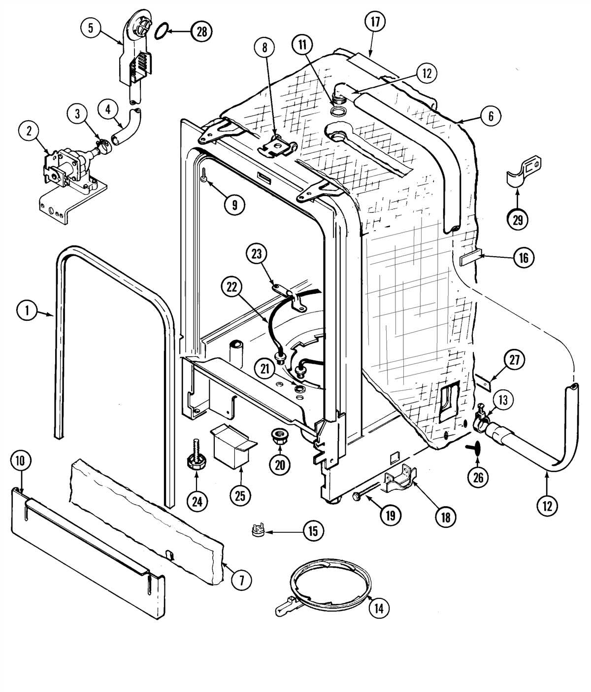 Kenmore dishwasher schematics