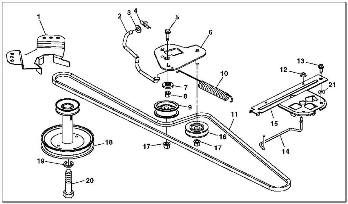 John Deere D140 Transmission Belt Diagram