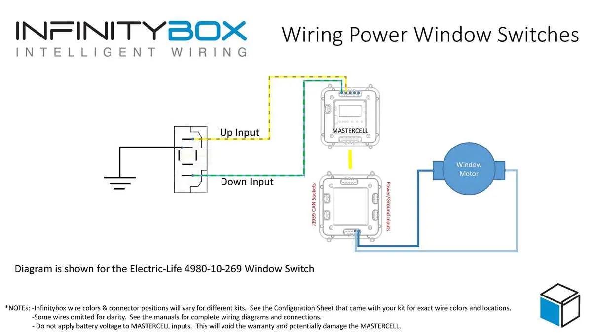 power window wiring diagram