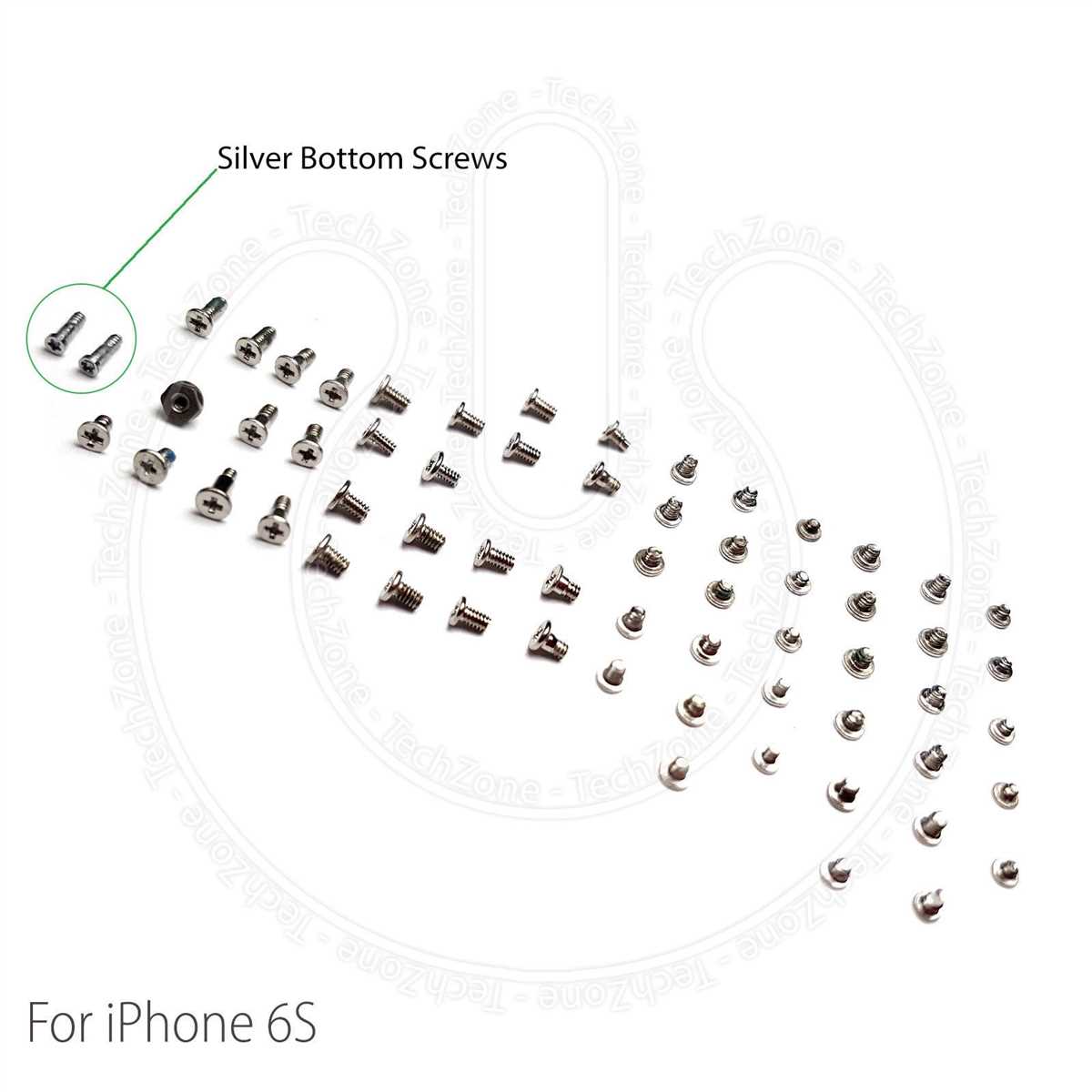 Iphone 6s screw diagram
