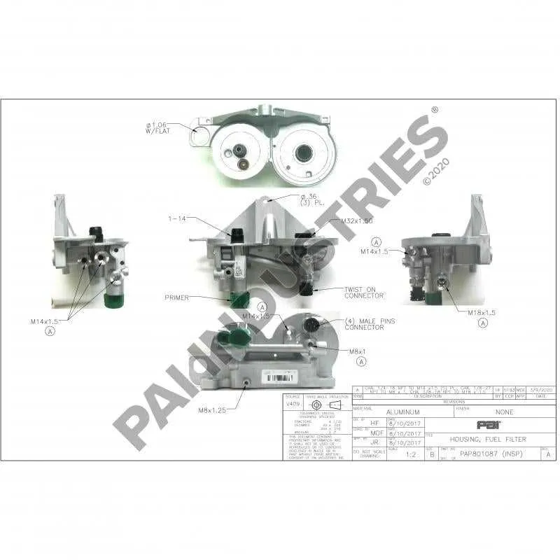mack mp8 fuel system diagram