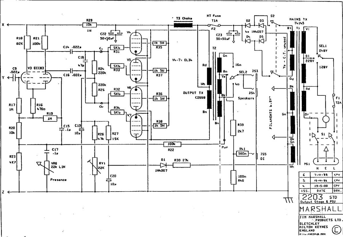 Components Used in the Vintage Modern Schematic