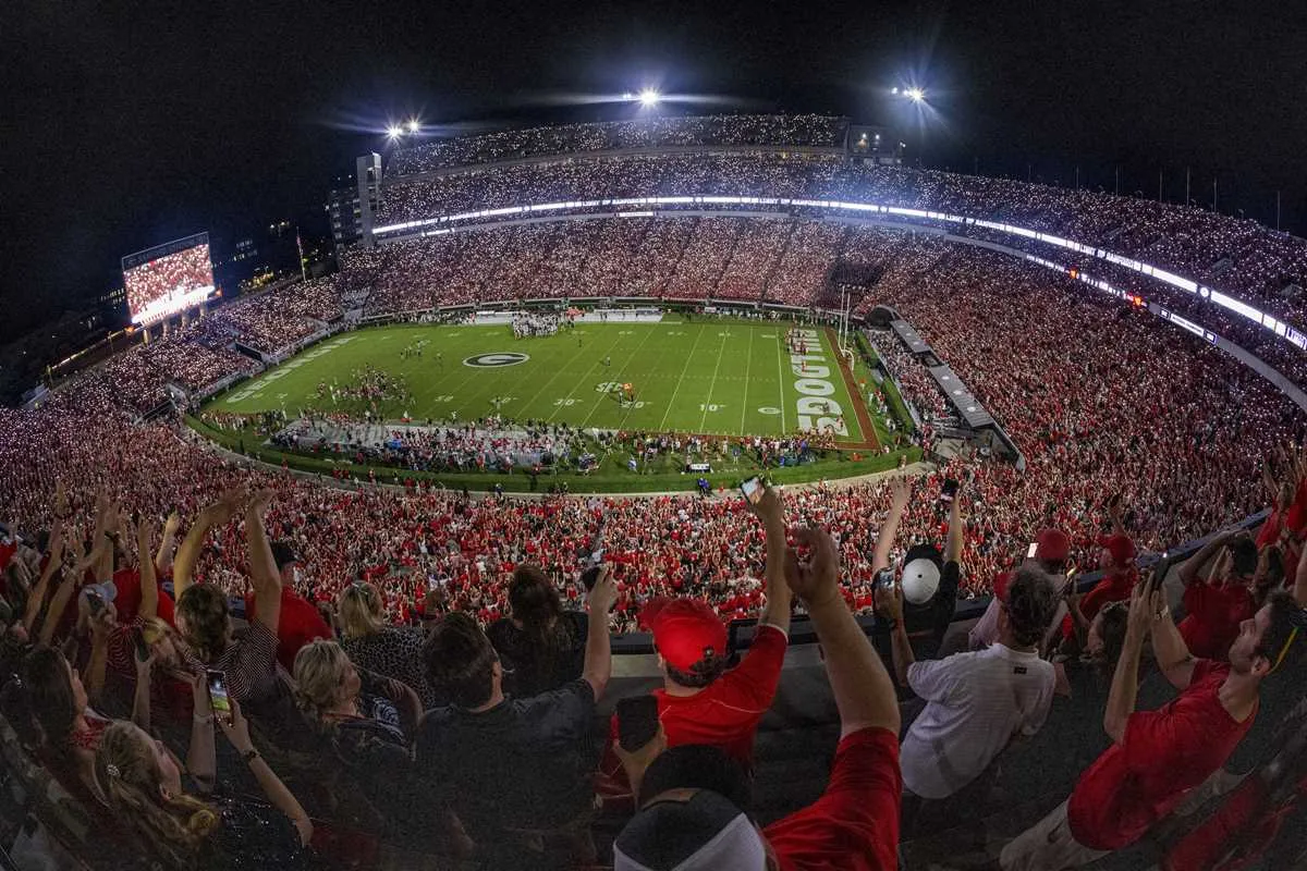 sanford stadium seating diagram