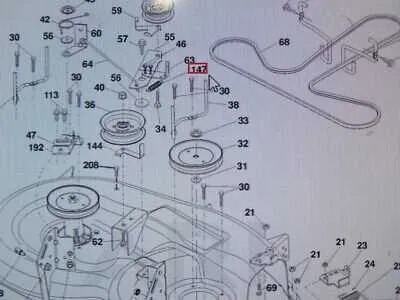 ariens drive belt diagram