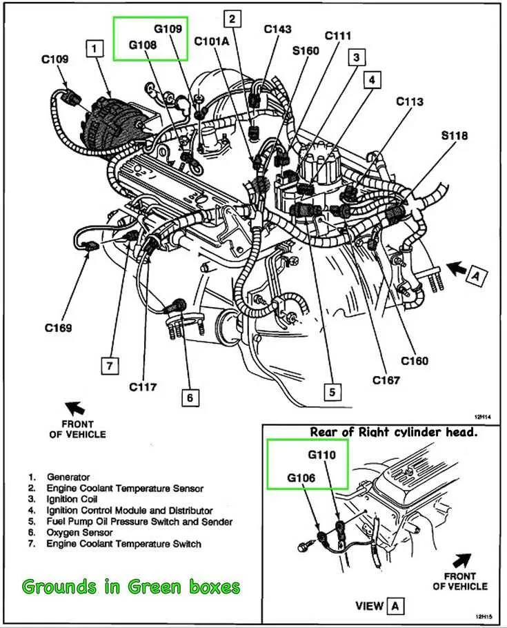 chevy 4.3 v6 engine diagram