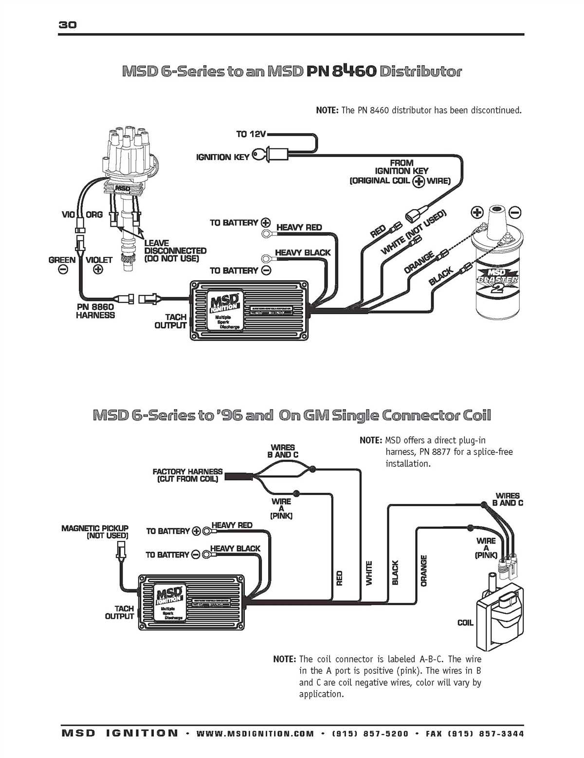 Install the MSD billet distributor