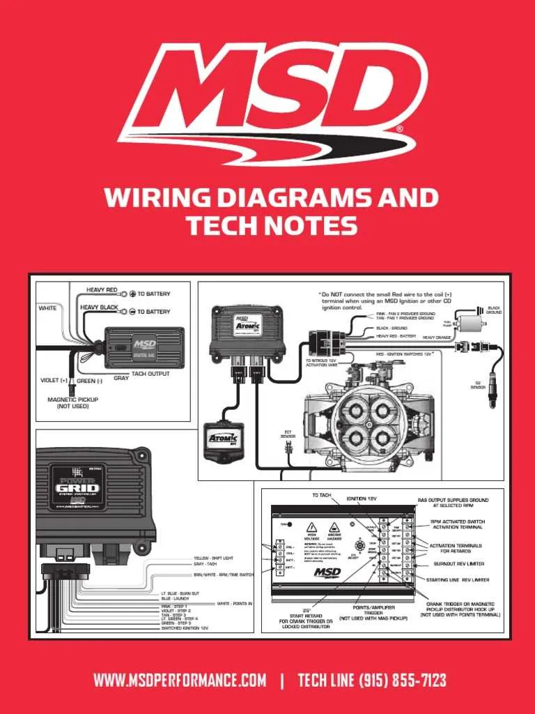 msd digital 6al wiring diagram