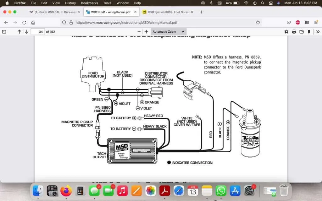 msd digital 6al wiring diagram