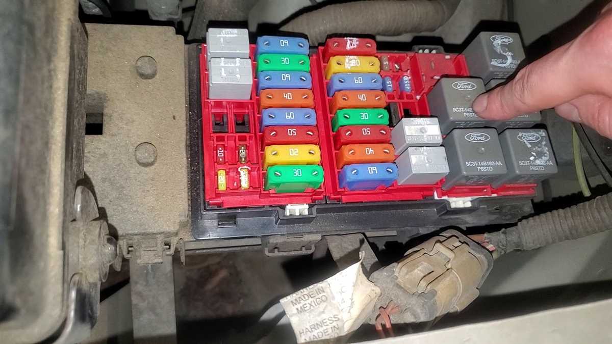 2006 ford e250 van fuse box diagram