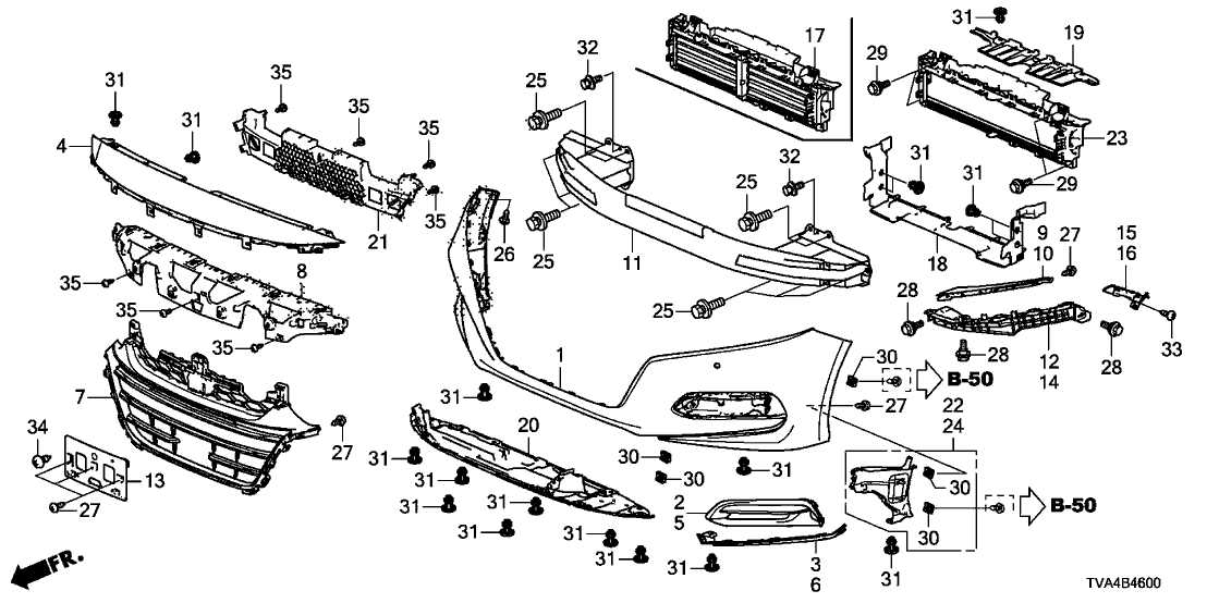 2000 honda accord parts diagram