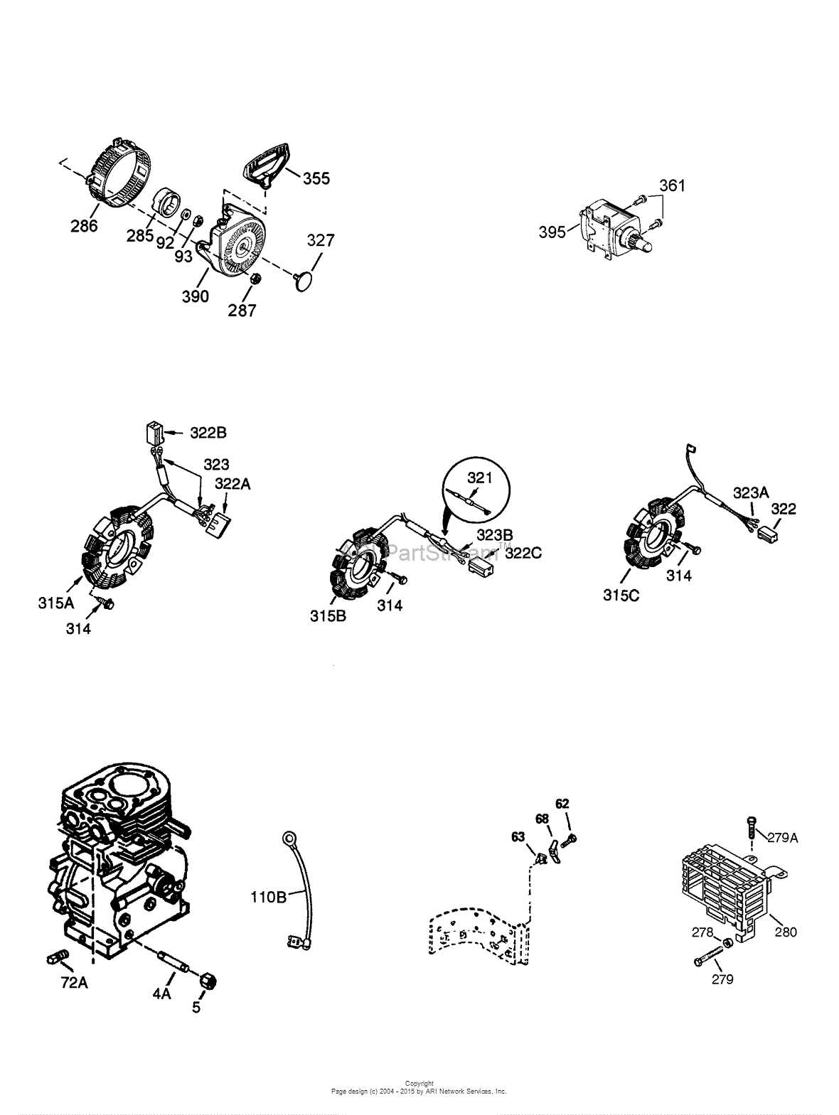 Tecumseh LH318SA Parts Diagram