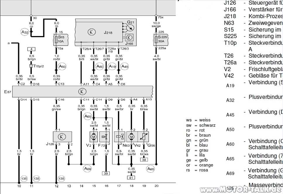 Audi a4 b7 wiring diagram