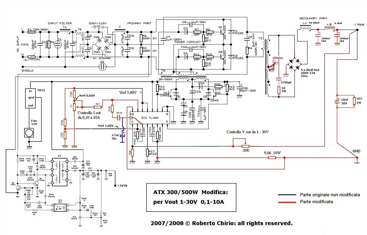 Cctv camera power supply circuit diagram