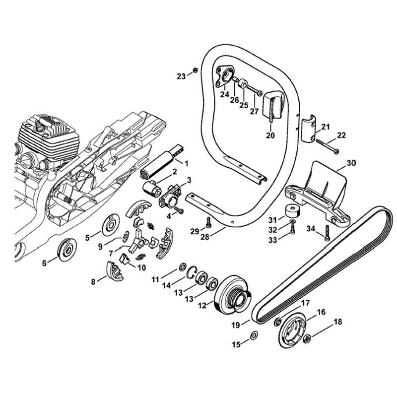 Understanding how fuel is supplied and mixed in the Stihl ts700