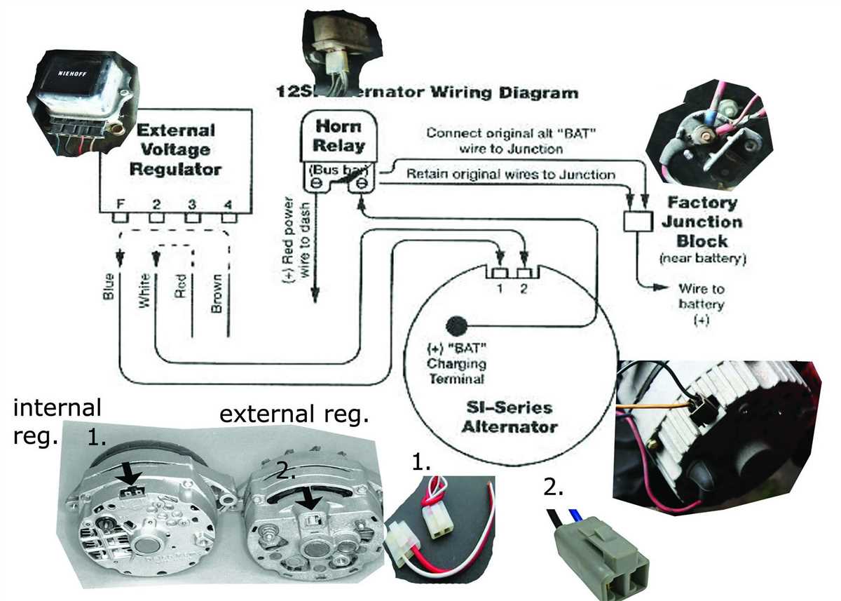 Chevy one wire alternator wiring diagram