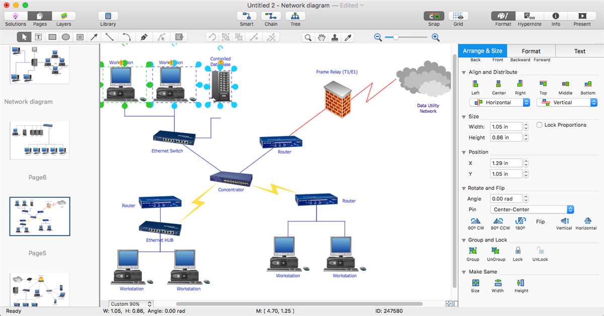 Components of a Detailed Network Diagram