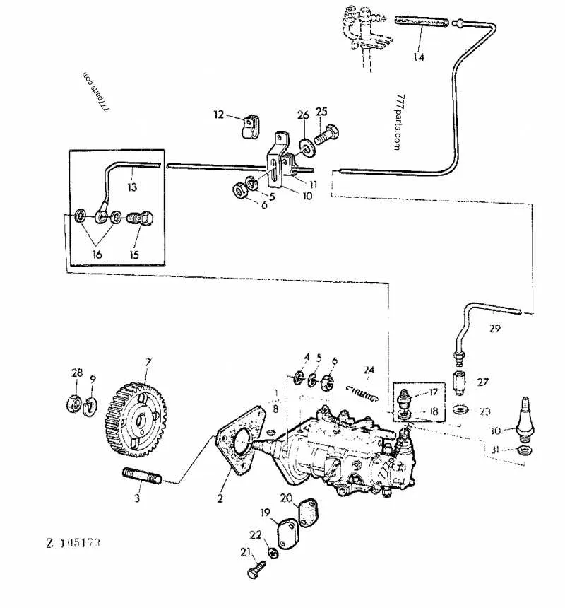 john deere 7775 beed fuel line diagram