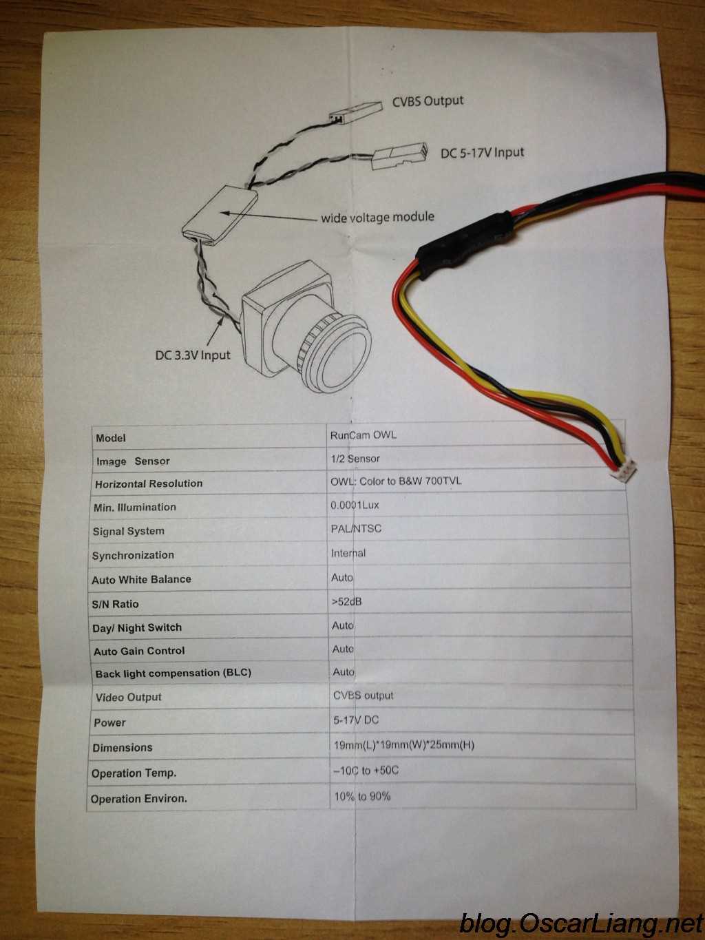 Night Owl Camera Wire Diagram