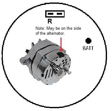 single wire alternator wiring diagram