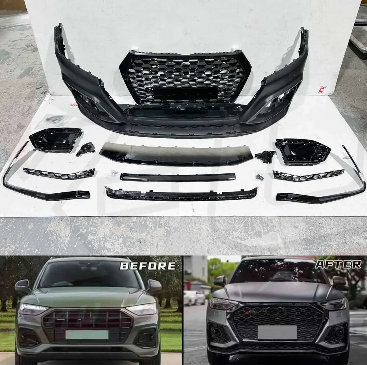 2019 audi sq5 bumper diagram