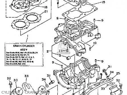 yamaha jet ski parts diagram